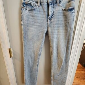 Cosmic Blue Love Light Wash Denim Skinny Jeans NWOT